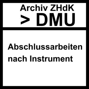 Picture: Abschlussarbeiten nach Instrument