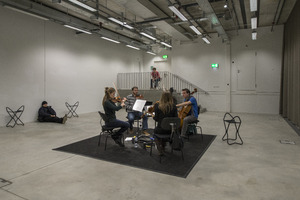 Picture: Kunstraum Aktion - Rehearsal Streichquartett