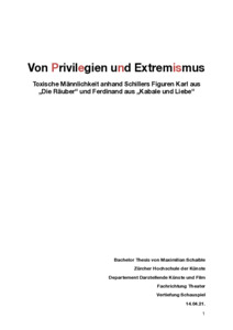 Picture: Von Privilegien und Extremismus