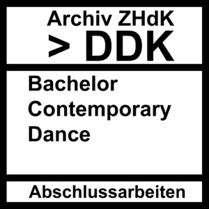 Bild:  Abschlussarbeiten DDK Bachelor Contemporary Dance
