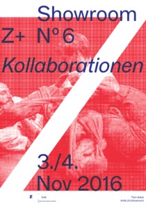 Picture: Plakat Showroom Z+ N°6: Kollaborationen