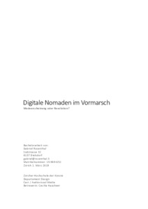 Bild:  Digitale Nomaden im Vormarsch