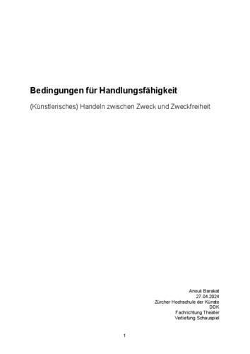 Picture: Bedingungen für Handlungsfähigkeit