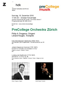 Bild:  2016.12.18|PCOZ Konzert