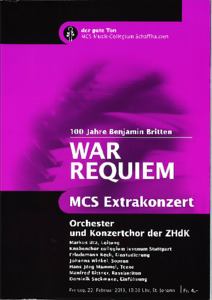 Picture: Konzertprogramm MCS