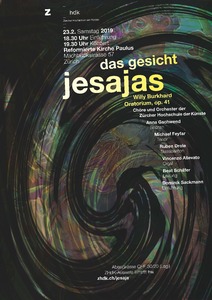Bild:  2019.02.23.|Willy Burkhard - Das Gesicht Jesajas - Beat Schäfer, Leitung