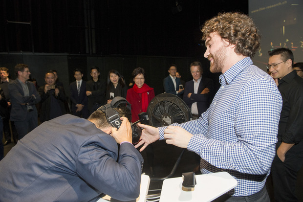 Bild:  Hong Kong Chief Executive Carrie Lam visited Zurich University of the Arts