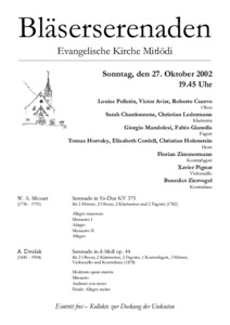 Bild:  2002 Kammermusikakademie