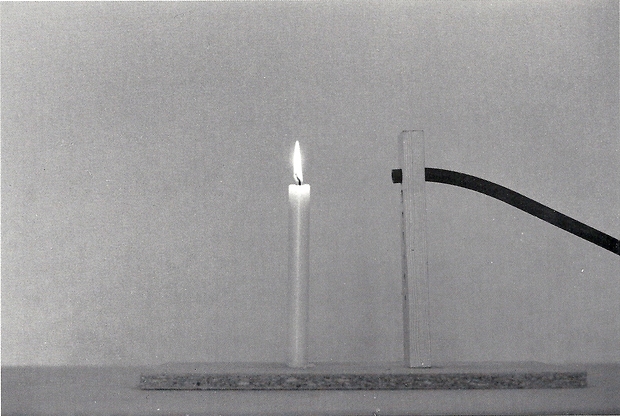 Picture: Installation mit Kerze