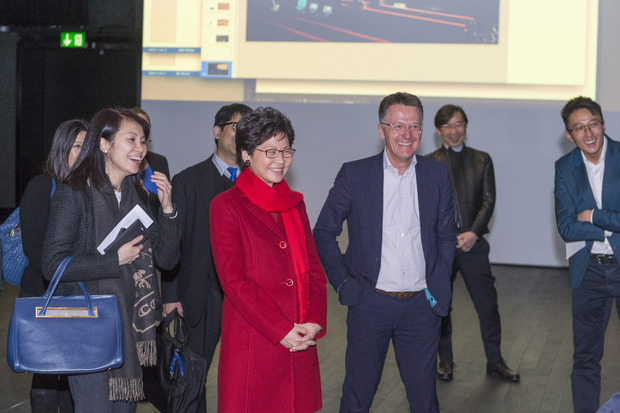Bild:  Hong Kong Chief Executive Carrie Lam visited Zurich University of the Arts