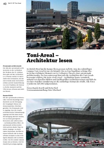 Bild:  Toni-Areal - Architektur lesen