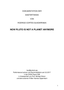 Bild:  NOW PLUTO IS NOT A PLANET ANYMORE