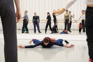 Bild:  Unterrichtssituation BA Dance - Denise Lampart