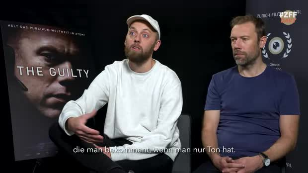 Picture: Gustav Möller und Jakob Cedergren über THE GUILTY | ZFF Daily 2018