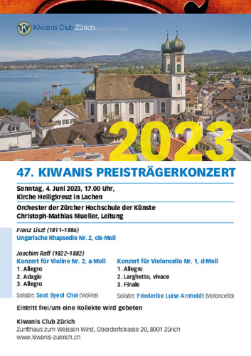 Picture: 2023.06.04.|Abendprogramm Kiwanis-Preisträgerkonzert