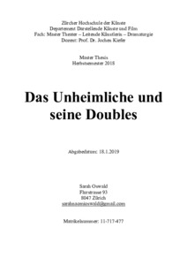 Picture: Das Unheimliche und seine Doubles