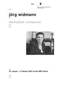 Bild:  2007.02.02.|Konzert mit Werken von Jörg Widmann|Pierre-Alain Monot, Leitung