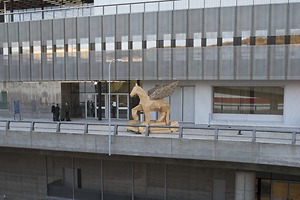 Bild:  Trojan Pegasus am Tag der Forschung an der Zürcher Hochschule der Künste