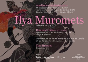 Bild:  Drucksachen Orchesterakademie 'Ilya Muromets'