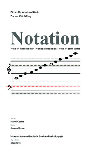 Picture: Notation