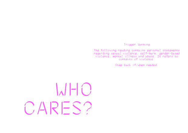 Bild:  Who Cares?
