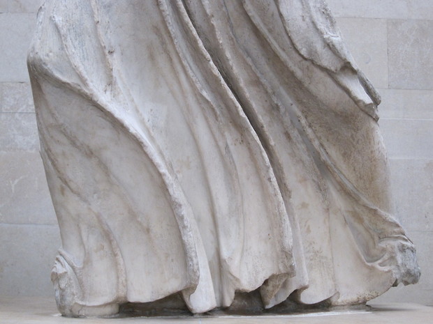 Picture: Detail einer Figur des Parthenonfrieses