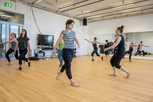 Bild:  Szene und Körper moderner tanz