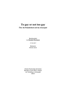 Bild:  To gay or not too gay?