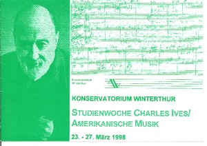 Picture: 1998.03.23.-27.|Studienwoche Charles Ives