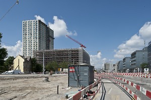 Bild:  Mobimo Tower, Bürohaus Fifty One, Pfingstweidstrasse, Techno Park