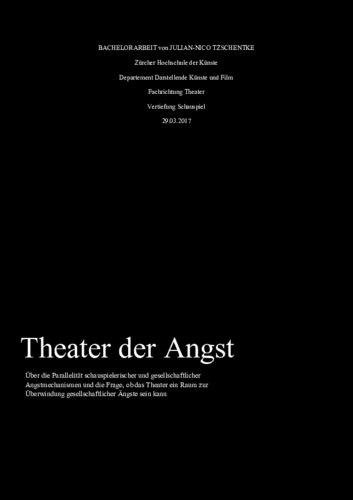 Picture: Theater der Angst