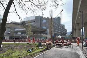Bild:  Toni-Areal: Bauphase Neubau