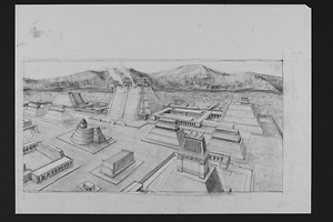 Bild:  Rückkehr der Götter-Tenochtitlán-Hauptstadt der Azteken