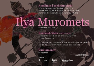 Bild:  Drucksachen Orchesterakademie 'Ilya Muromets'