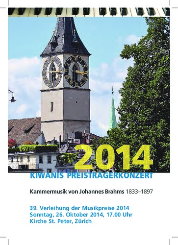 Picture: Kiwanis Preisträgerkonzert 2014