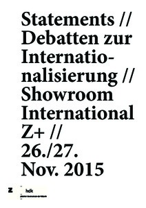 Picture: 06_Showroom International Z+: Whose agenda? (11/2015)