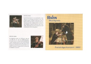 Bild:  Rahn Musikpreis 2002