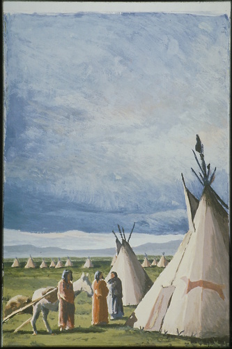 Bild:  Die Prärie- und Plains-Indianer