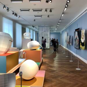 Bild:  Gewerbemuseum Winterthur, Ausstellung «Breathing Colour» der niederländischen Designerin Hella Jongerius