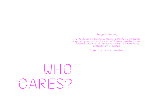 Picture: Who Cares?