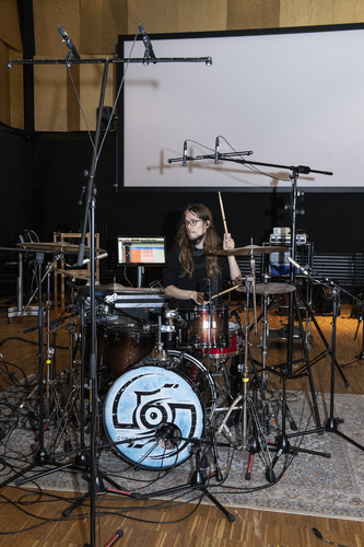 Bild:  Drum Recording Session