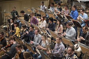 Picture: 2016.04.22. Probe Orchester der Zürcher Hochschule der Künste