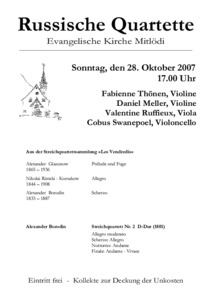 Picture: 2007 Kammermusikakademie