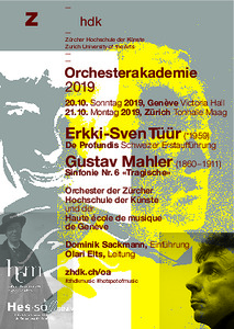 Bild:  2019.10.20./21.|Orchesterakademie 2019 - Olari Elts, Leitung