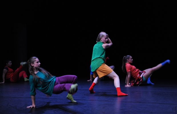 Picture: Romain Guion, Martin Schläpfer, Michael Schuhmacher & Richard Wherlock present: BA Contemporary Dance ZHdK