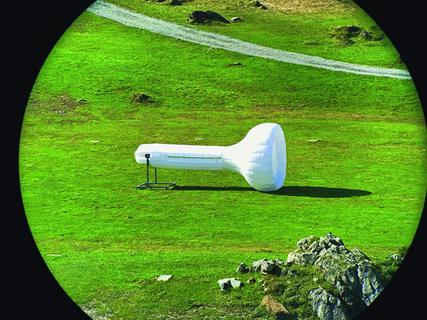 Bild:  Inflatable Wind Tunnel
