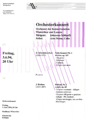 Bild:  1994.06.03.|Orchesterkonzert