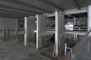 Picture: Toni-Areal: Bauphase Grundausbau Massivbau Betonbau