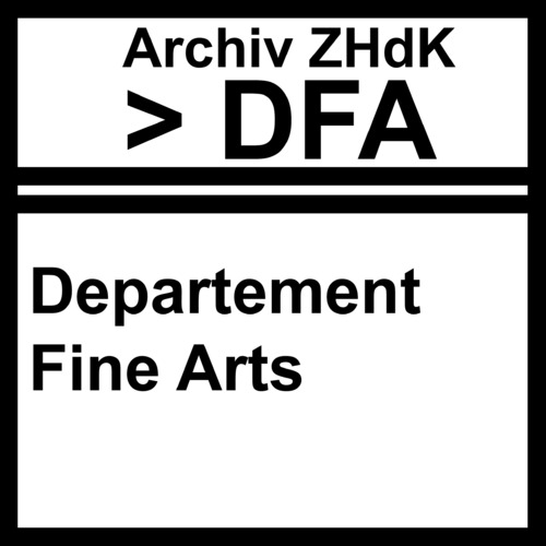 Bild:  DFA Department Fine Arts