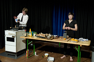 Bild:  die Kochshow, Theater in allen Räumen